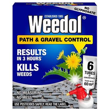 Weedol Path & Gravel Tubes 6 Pack
