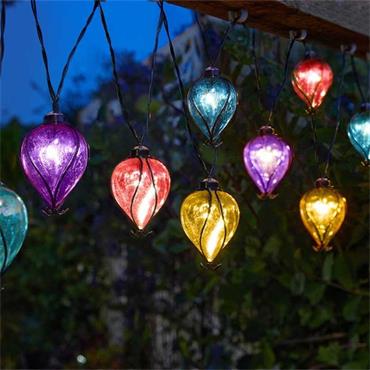 Balloon Rainbow String Lights 10 Pack