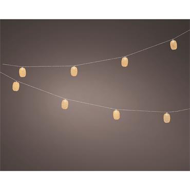 Solar String Lights Natural/White 450cm