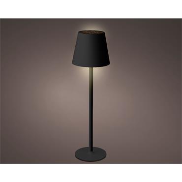 Solar Table Light Iron Black 37cm