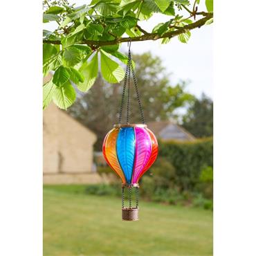 Rainbow Flaming Balloon