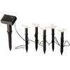 Solar Insect Or Flower Stake Lights 5 Pk