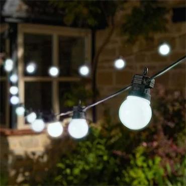 PARTY FESTOON STRING LIGHTS COOL WHITE SET 20