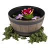 Sirocco Barrel Planter Brown 50.5cm X 32cm