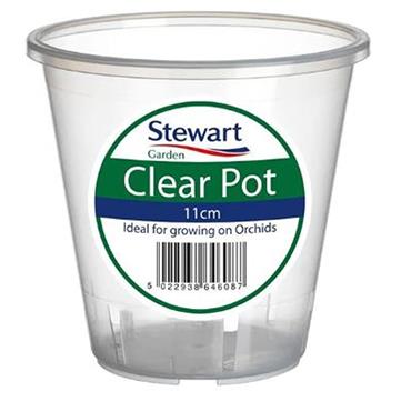 Stewart Clear Pots 11cm