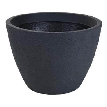 FLOWERPOT STONE 79CM DARK GREY Y54195120