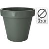FLOWERPOT EK ROUND 35CM SAGE GREEN