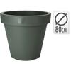 Flowerpot Round 80cm Green