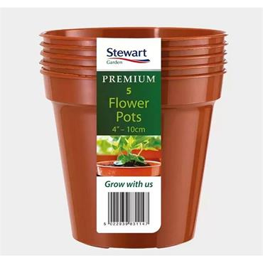 Stewart Flower Pot 5" Pack 5