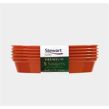 Stewart Saucer 3-4" Pack Of 5
