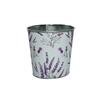 Zinc Bucket Round Lavender 10cm