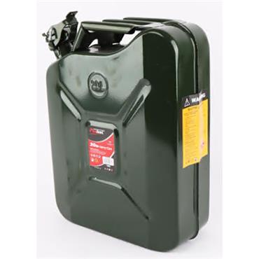 Protool Jerry Can Green Metal 20L