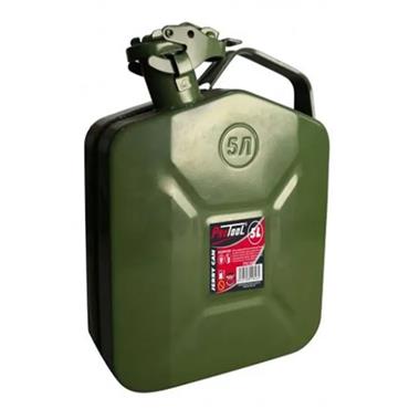 Protool Jerry Can Green Metal 5 Litre