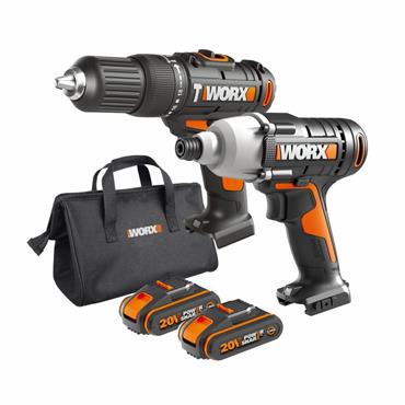 Worx  20V Cordless Drill Set