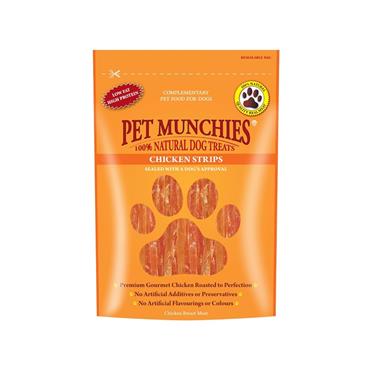 Pet Munchies Chicken Strips 100g