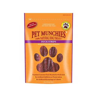 Pet Munchies Duck Strips 90g