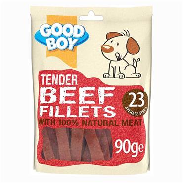 Good Boy Beef Fillets 90g