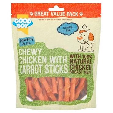 Good Boy Chicken & Carrot Stix 80g
