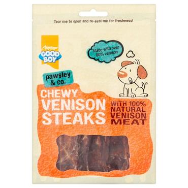 Good Boy Venison Steaks 80g