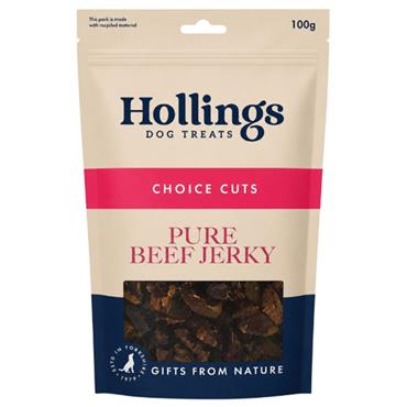 Hollings Pure Beef Jerky 100g
