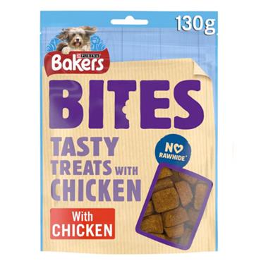 BAKERS BITES CHICKEN 130GM