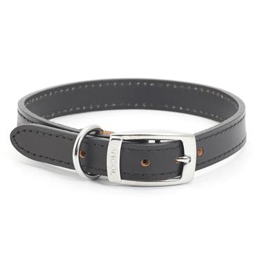 Ancol Black Sewn Dog Collar 20"
