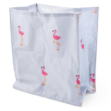 FLOATING FLAMINGO CRINKLE BAG