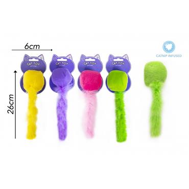 World Of Pets Catnip Plush Ball Cat Toy