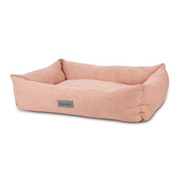 Scruffs Seattle Box Bed Coral Pink XLarge