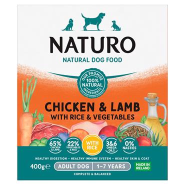 Naturo NO4004 Adult Wet Chick Lamb & Rice 400