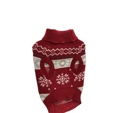Knitted Jumper Red Design 35cm Small