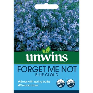 Unwins Forget Me Not Blue Cloud Flower