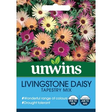 Unwins Livingstone Daisy Tapestry Flower