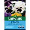 Unwins Pansy Bright & Beautiful Flower