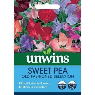 Unwins Sweet Pea Old Fashioned Mixed Flower