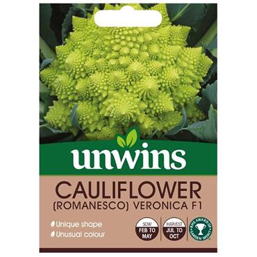 Unwins Cauliflower Romanesco Veronica