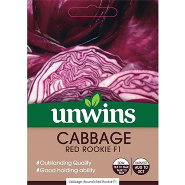 Unwins Cabbage Red Rookie F1