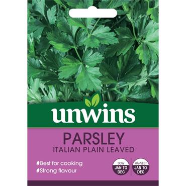 Unwins Italian Parsley Plain Leaved