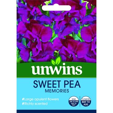 Unwins - Sweet Pea Memories (Lathyrus odoratus)