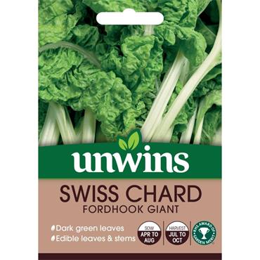 Unwins Swiss Chard Fordhook Giant