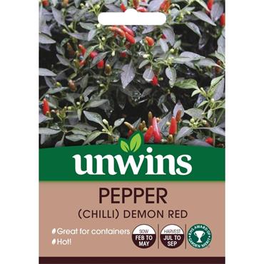 Unwins 823 Pepper Demon Red