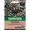 Unwins 823 Pepper Demon Red