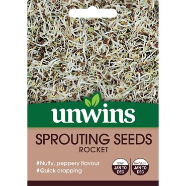 Unwins Sprouting Seeds Rocket