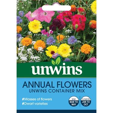 Unwins Container Mix Annuals