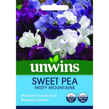 Unwins Sweet Pea Misty Mountains