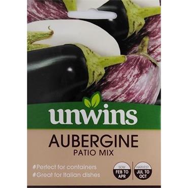 Unwins Aubergine Patio Mix
