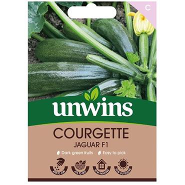 Unwins Courgette Jaguar F1 Vegetable