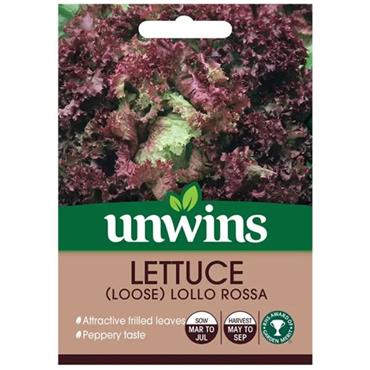 Unwins Lettuce Lollo Rossa