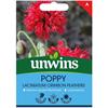 Unwins Poppy Crimsn Feathers