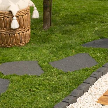 NATURAL STONE LOOK STEPPING STONE GREY